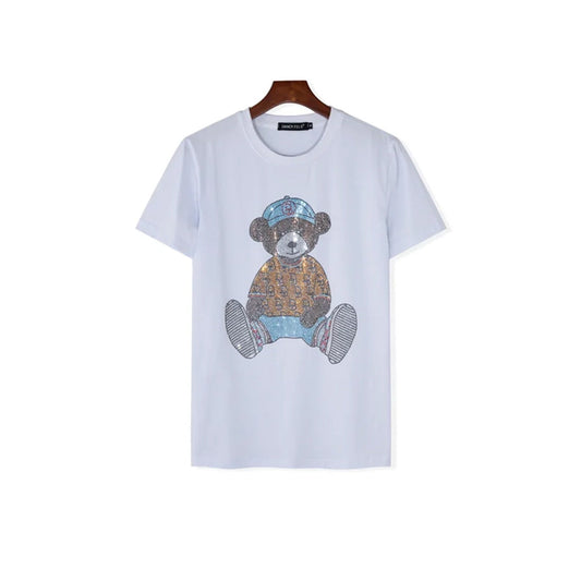 Heady Teddy Rhinestone T-shirt