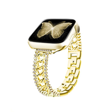 Luxury Chain Rhinestone Watch Band