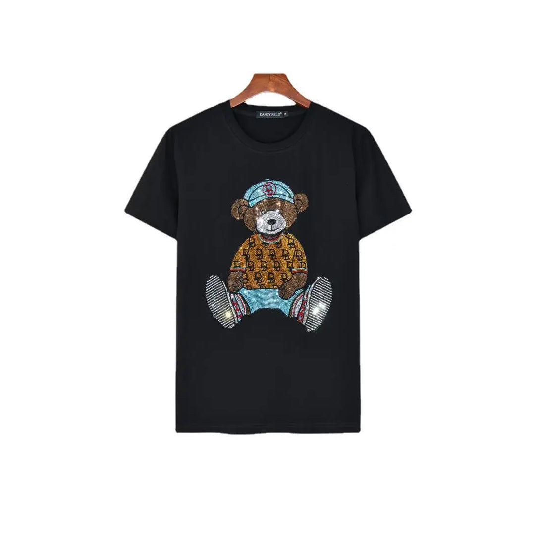 Heady Teddy Rhinestone T-shirt