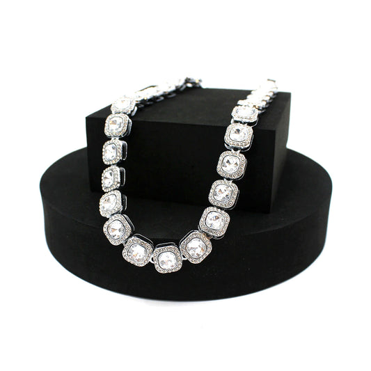 Hip Hop Rhinestone Cuban Chain