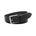 Men's Black Classic Leather Belt-Men Leather Belts-Premium Leather Store