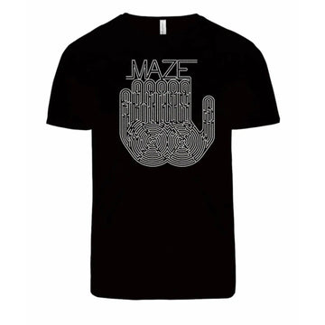 Maze Printed Rhinestone Shirt