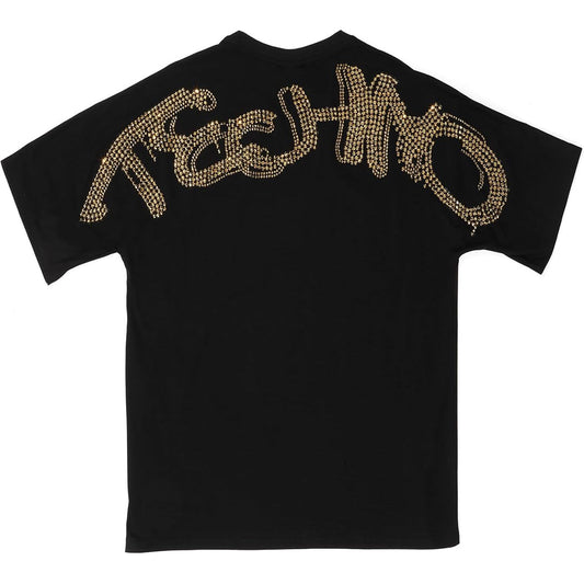 Leopard Print Rhinestone Shirt