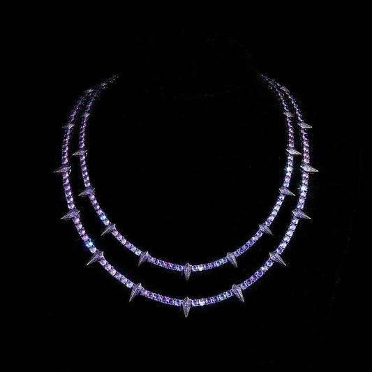 Black Panther Luxury Tennis Cuban Chain